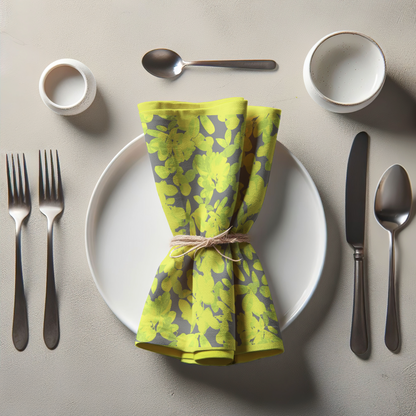 Lulu's Laugh Napkin in Organic Cotton Voile