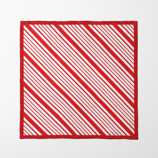 Most Candy Cane Stripes Napkin