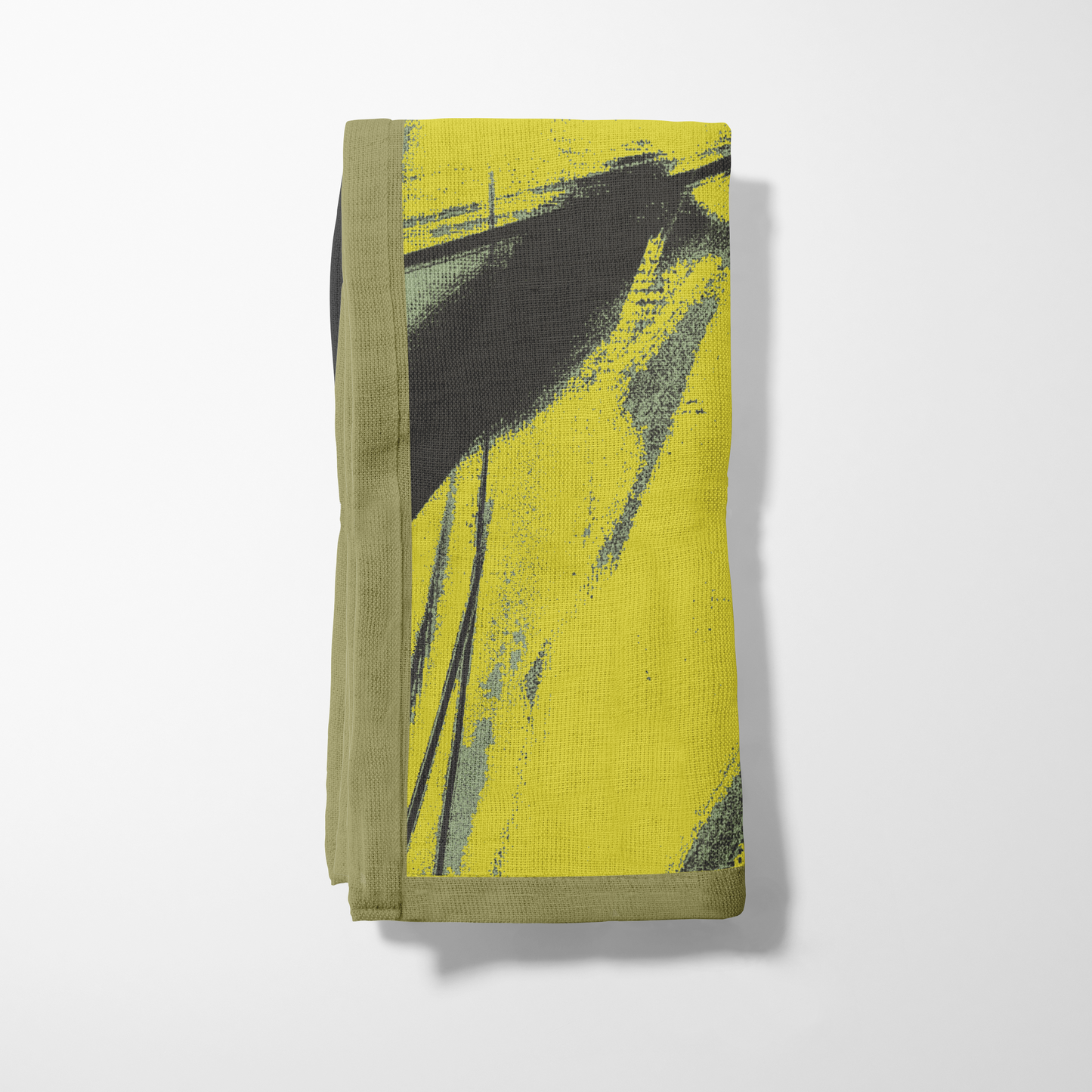 Sketch Napkin with Yellow