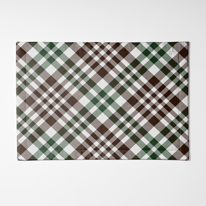 Meat is Murder Placemat in Lightweight Linen