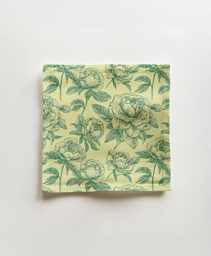 Chinoiserie in Yellow Cocktail Napkin