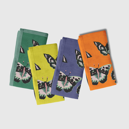 Sweet Butterfly Napkins | Set of 4