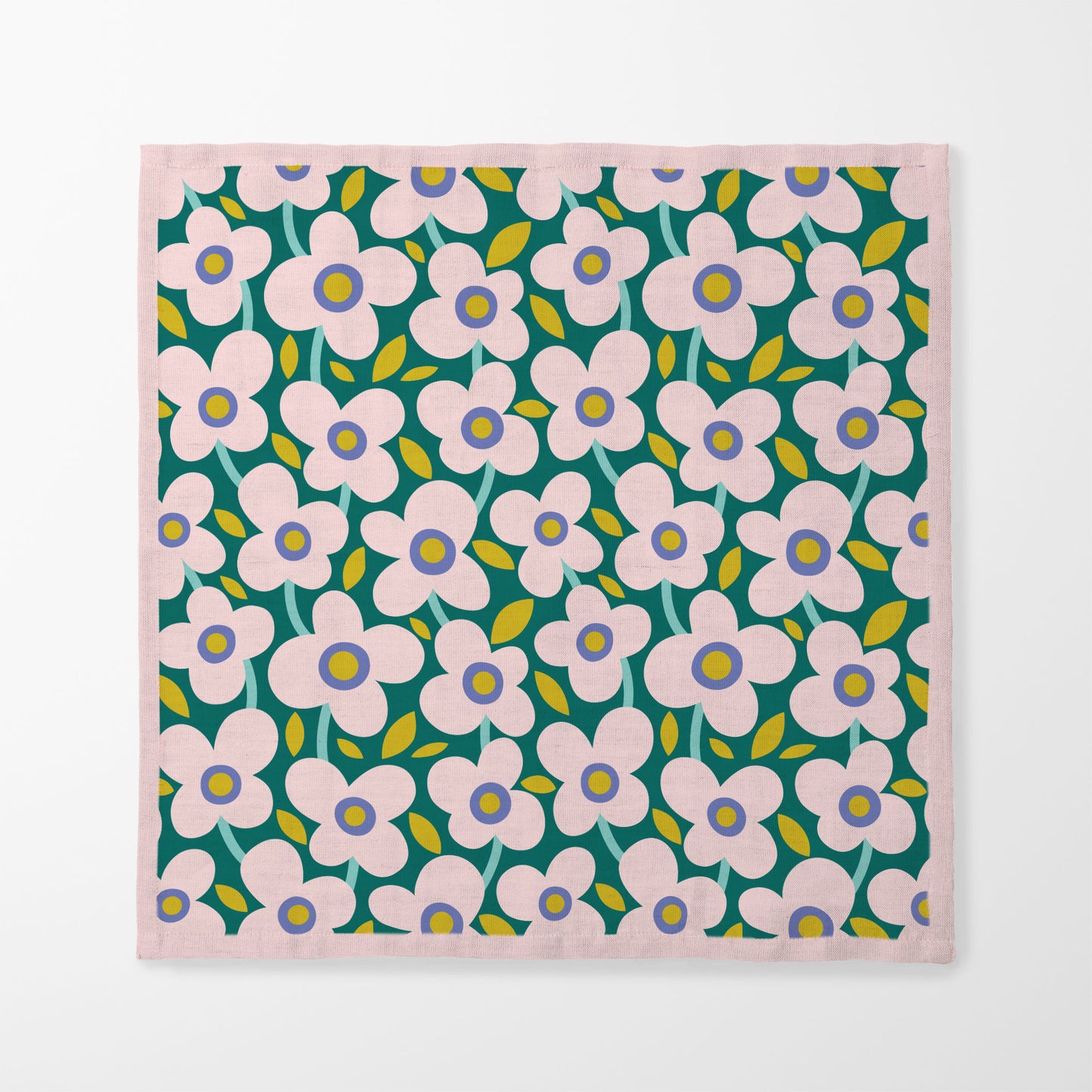 Funky Flowers - Organic Cotton Voile