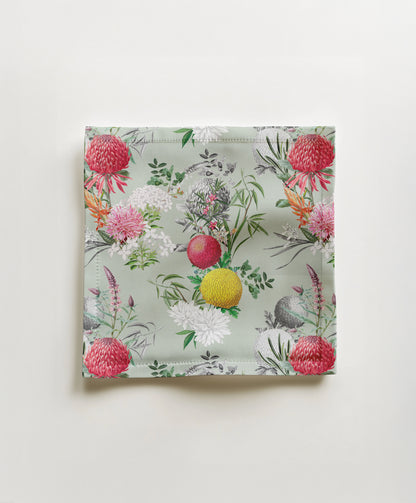 Cocktail Napkin - Verano in sage