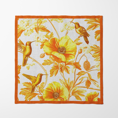 Poppy Bird Ballet Napkin in Summer Soiree