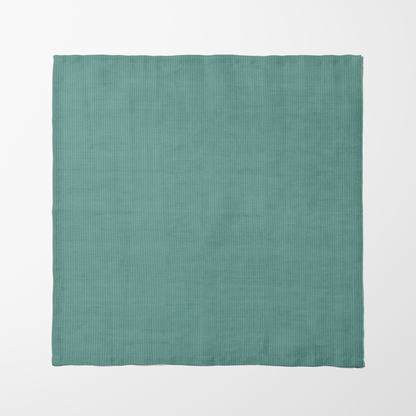 ONE Classic Napkin - Teal in Organic Cotton Voile