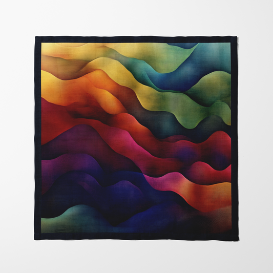 Rolling Hills in Rainbow Napkin