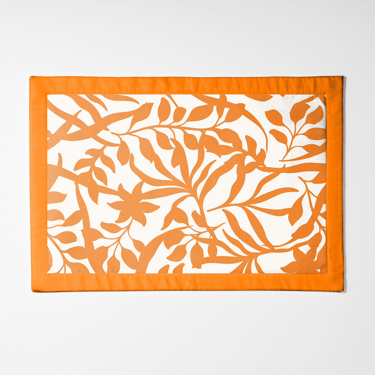 Figi Floral Placemat in Orange