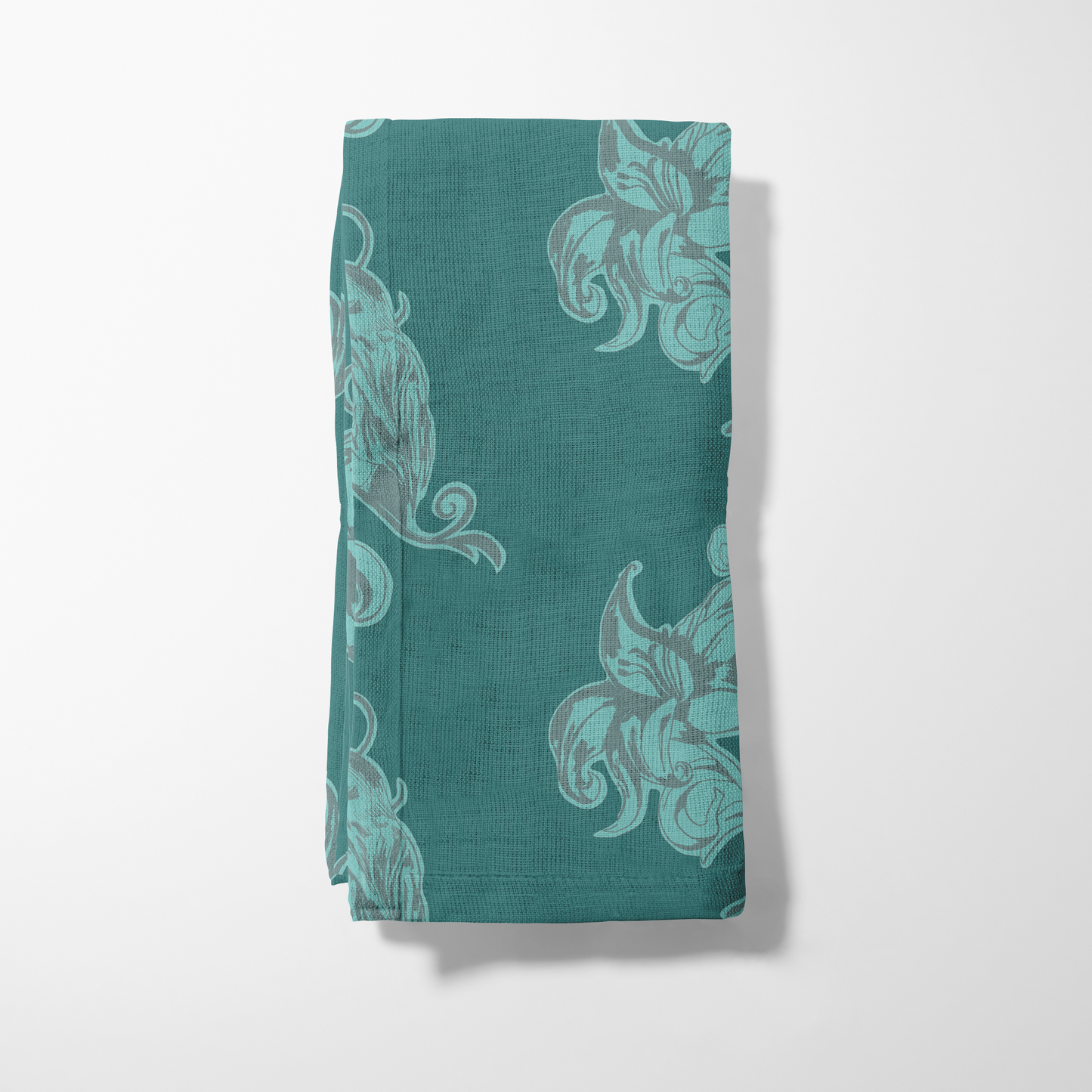 Paissage Nouveau Napkin in Blue in Lightweight Linen