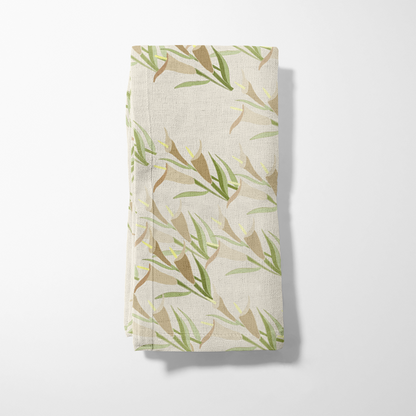 Whispers of the Garden in Beige Napkin