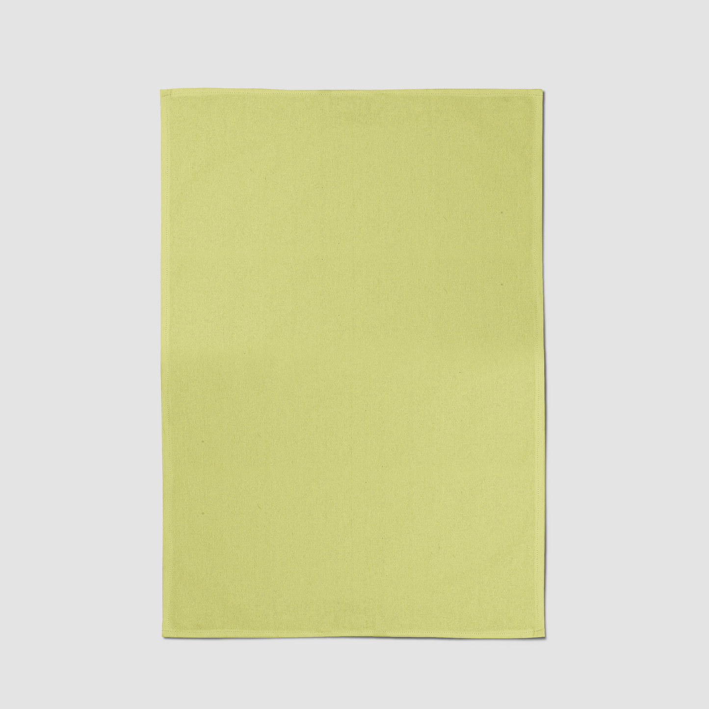 ONE Solid Tea Towel in Pale Yellow