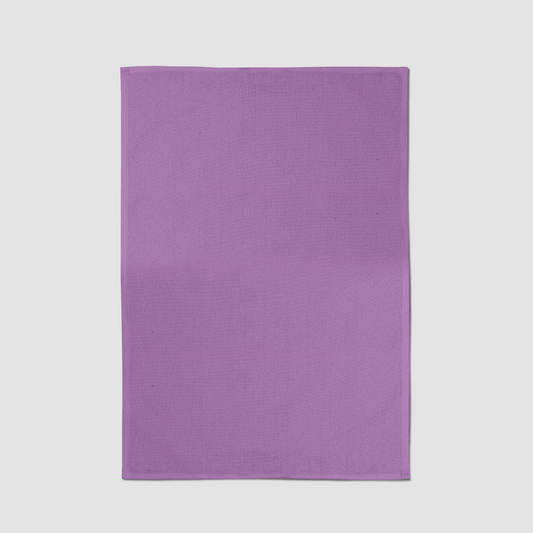 ONE Solid Tea Towel in Pink