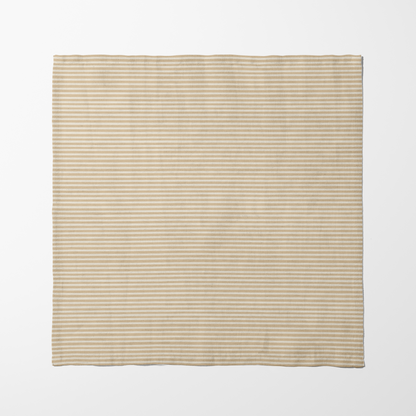 ONE Small Stripes Napkin - Eggshell in Organic Cotton Voile