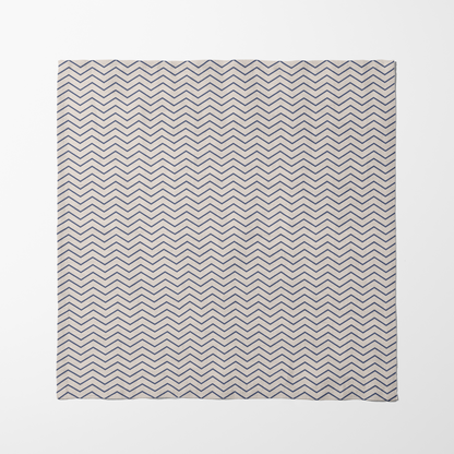 ONE Zig Zag Napkin - Boat in Organic Cotton Voile