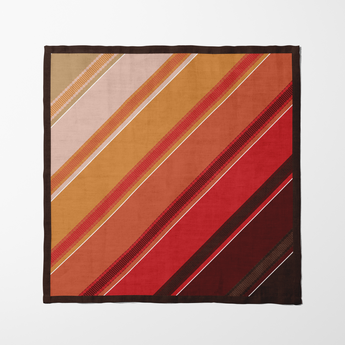 Sunset Ombre Napkin in Organic Cotton Voile