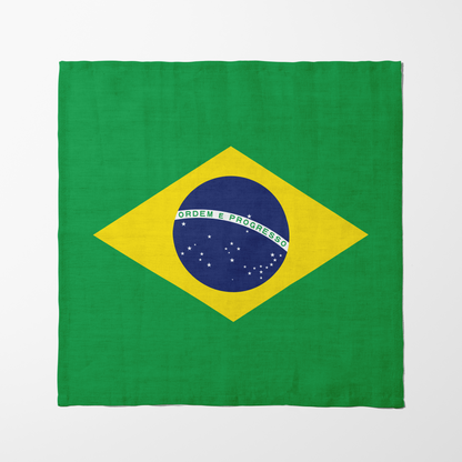 ONE Globe - Brazil in Organic Cotton Voile