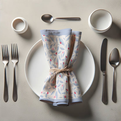 Pastel Ladybugs Napkin