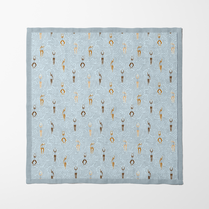 Swimmers in Summer in Ice Napkin