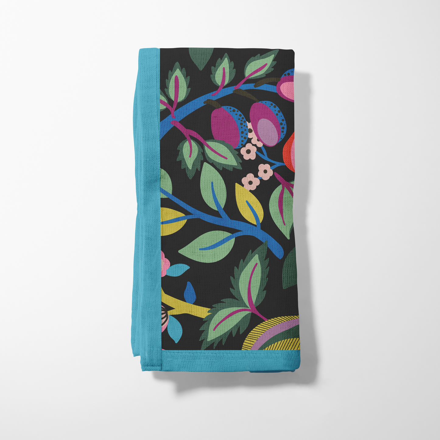 Fruit of Abundance Napkin in Lightweight Linen