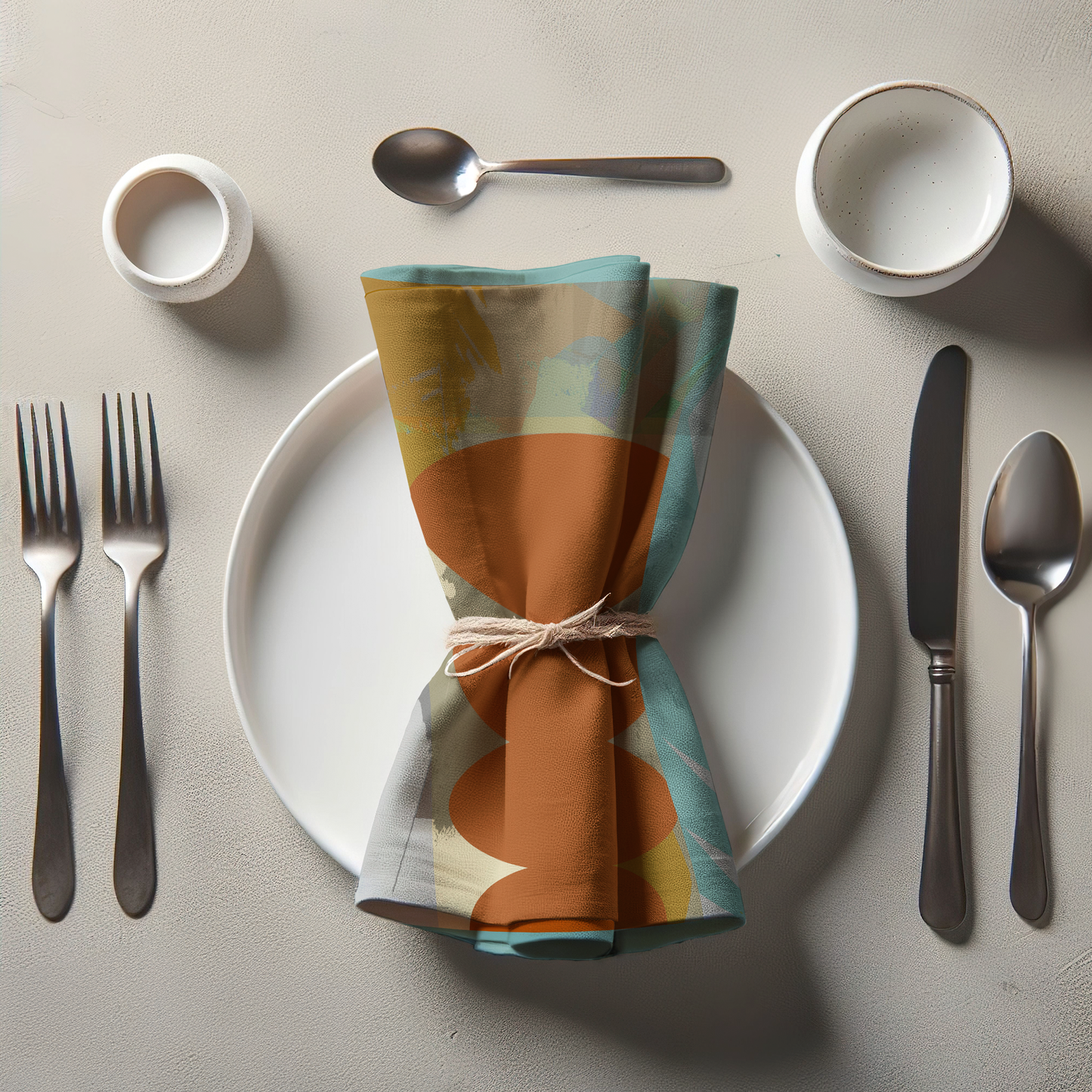 Orange Shape Napkin