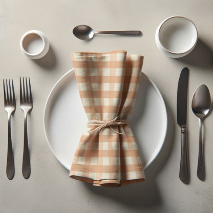 ONE Small Gingham Napkin