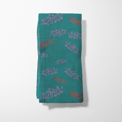 Lavender Haze Purple & Teal Napkin