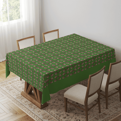 Krampus Tablecloth in Green