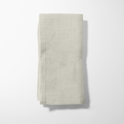 ONE Classic Napkin - Eggshell in Organic Cotton Voile