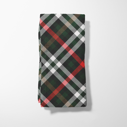 The Ceremony Plaid Napkin in Lightweight Linen