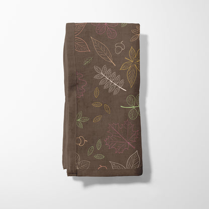Fall Leaves Napkin