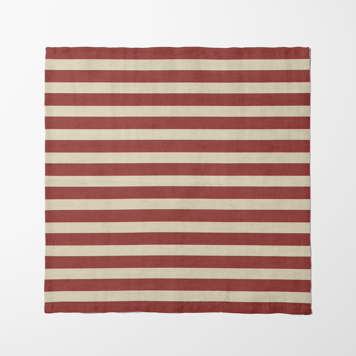 ONE Medium Stripes Napkin - Racer in Organic Cotton Voile