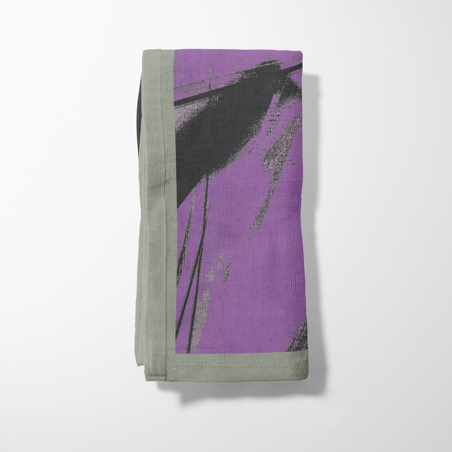 Sketch Napkin with Purple