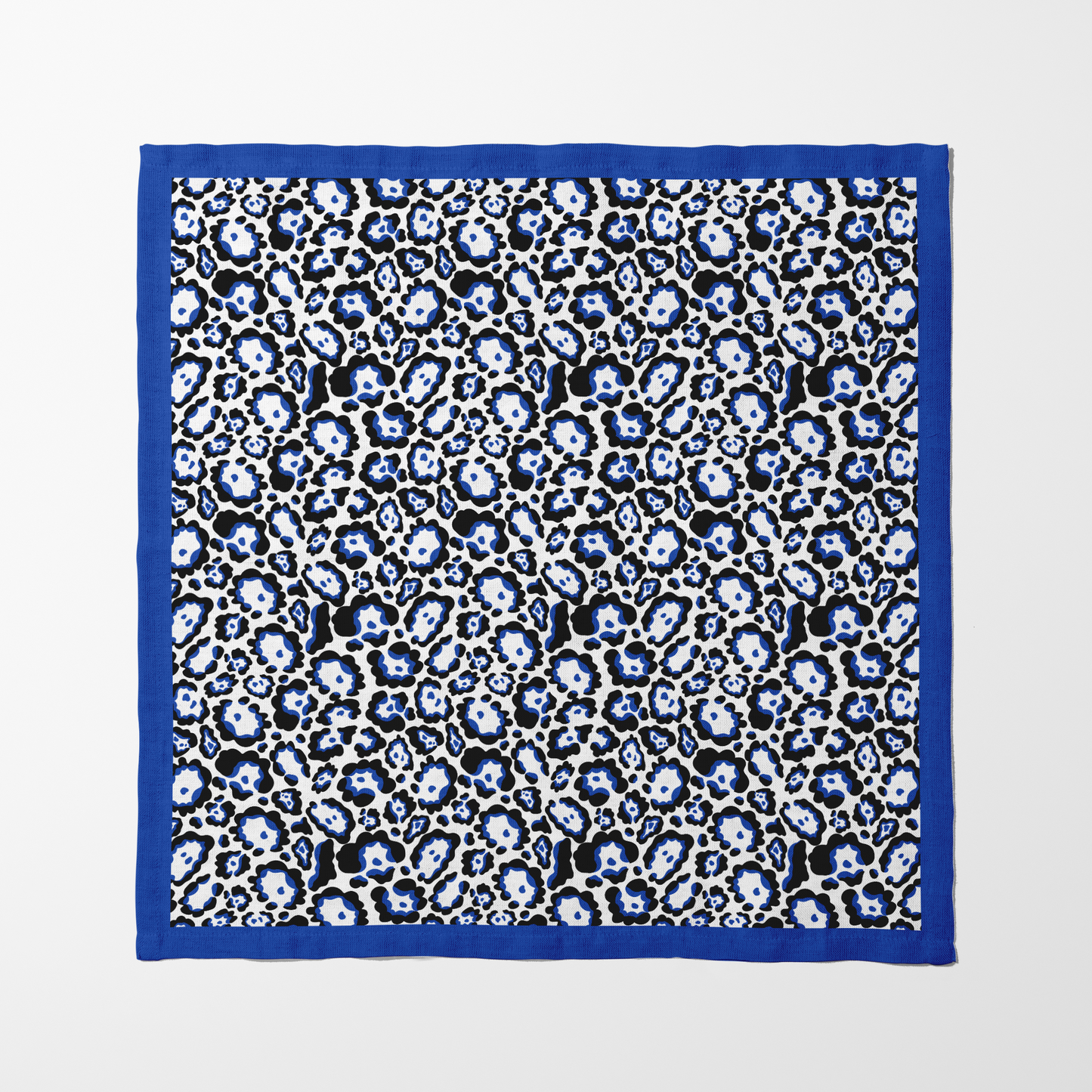 Animal Print Napkin in Organic Cotton Voile