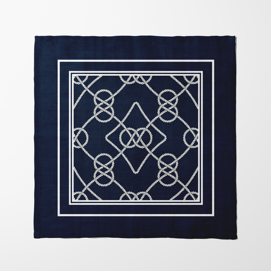 Navy Ties Napkin