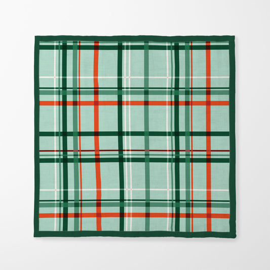 Christmas Plaid - Lightweight Linen