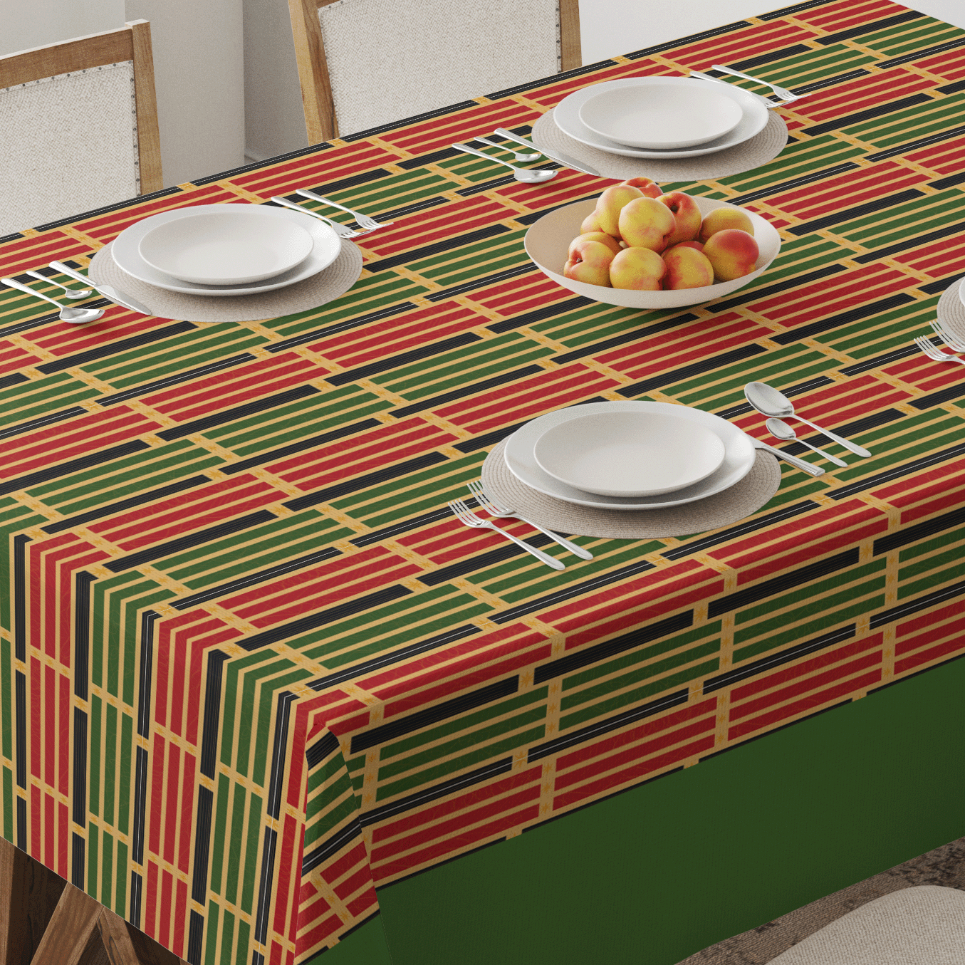 Kwanzaa Candles Tablecloth