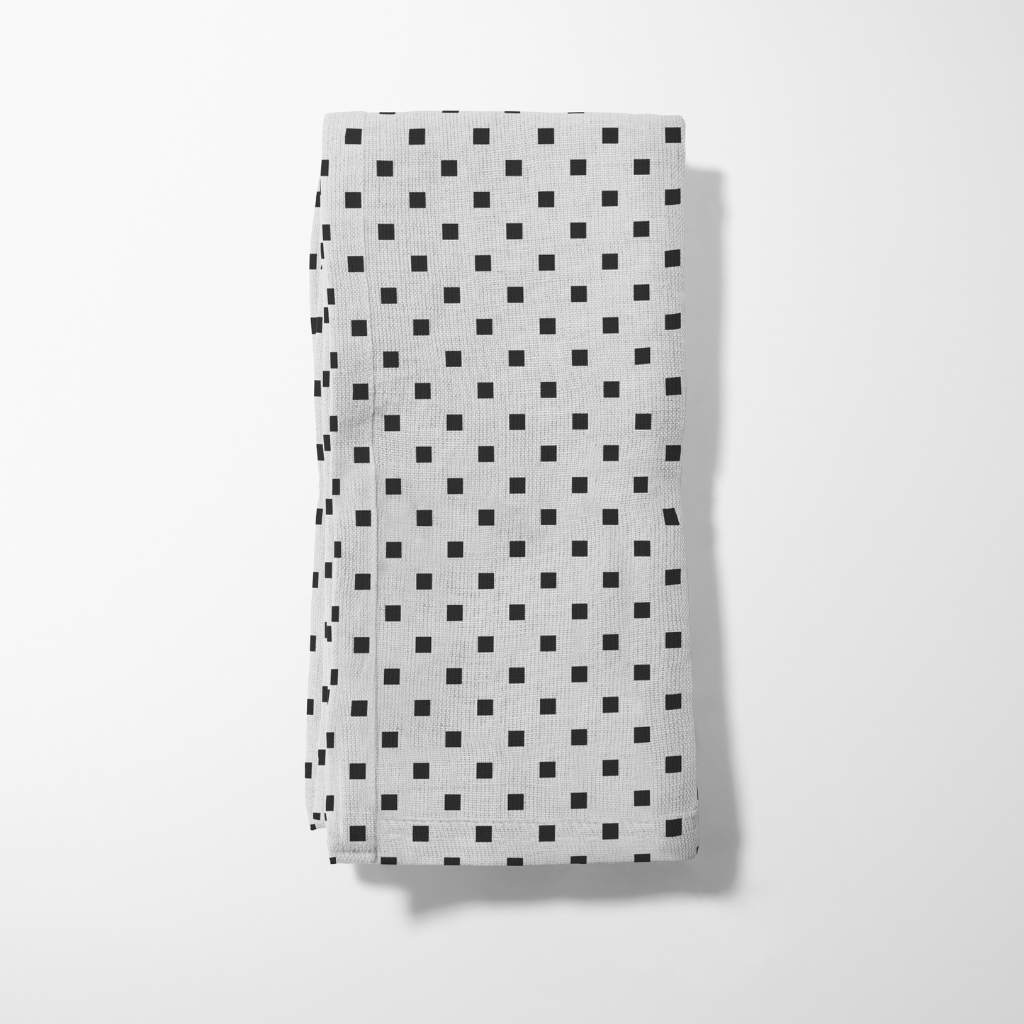 ONE Mini Squares Napkin - Gray in Organic Cotton Voile