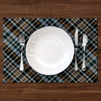 Bridge Over Troubled Waters Placemat in Mid Cotton Twill