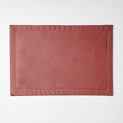 ONE Classic Placemat - Red in Lightweight Linen