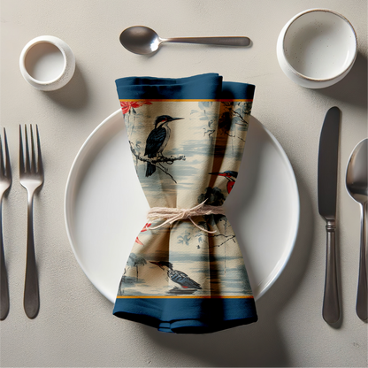 Watchful Waters Napkin in Vintage Classic