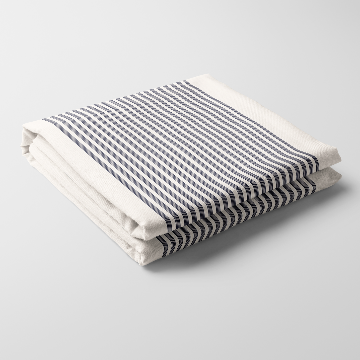 Retro Stripe Tablecloth - Mid Cotton Twill