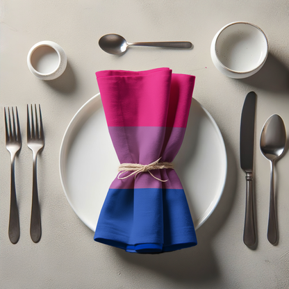 Bisexual Flag Napkin