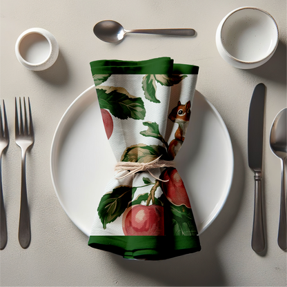 Orchard Mischief Napkin in Gala