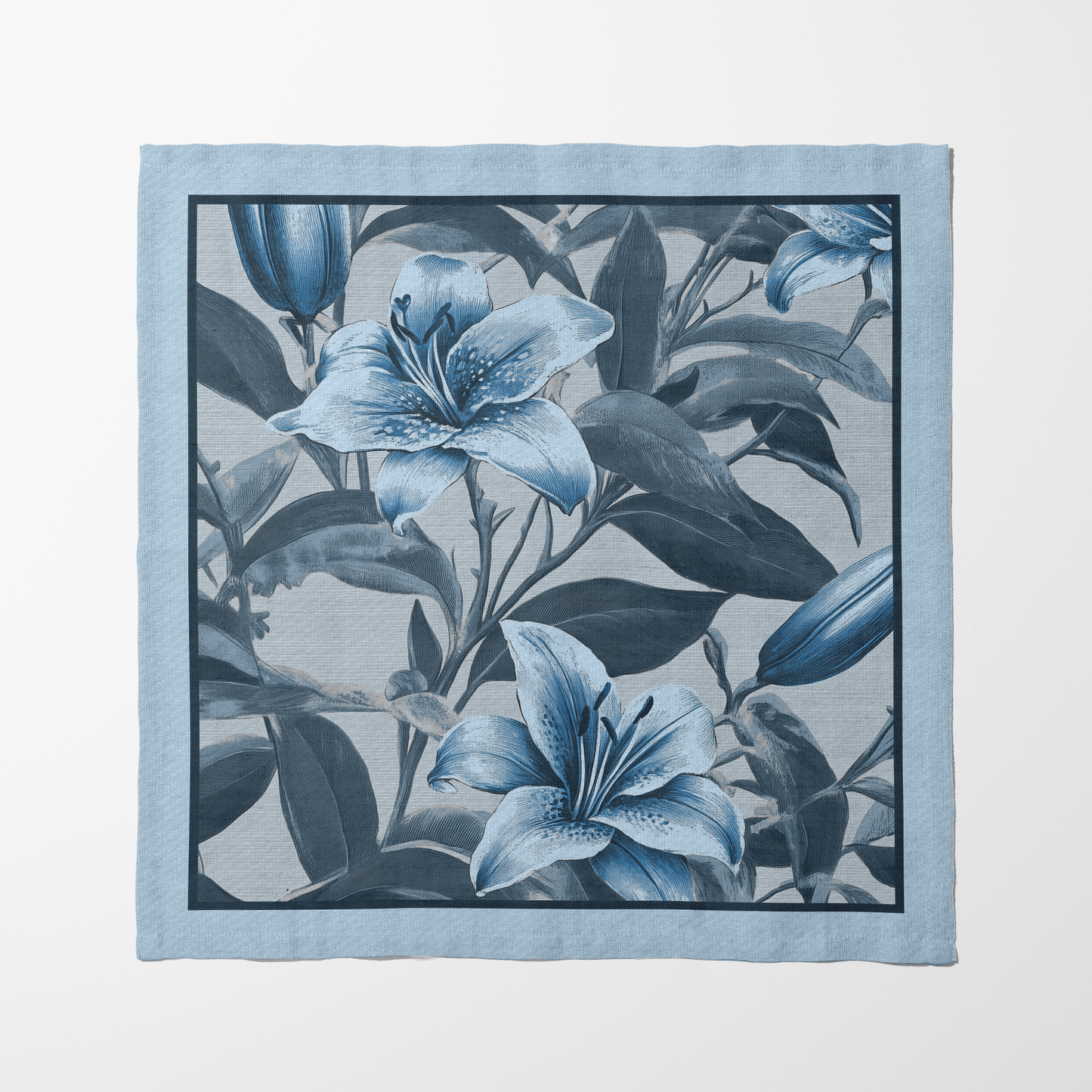 Sweet Lily Napkin in Calm Water