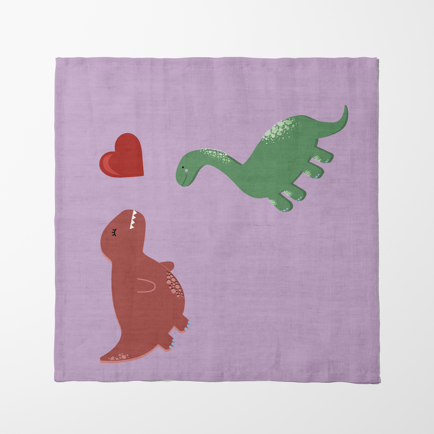 Dinos in Love Napkin