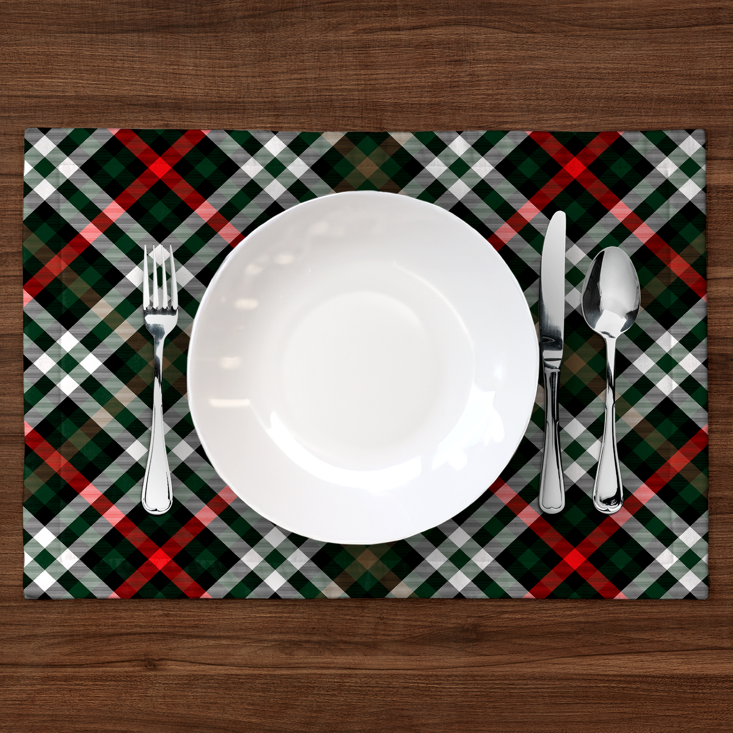 The Ceremony Plaid Placemat