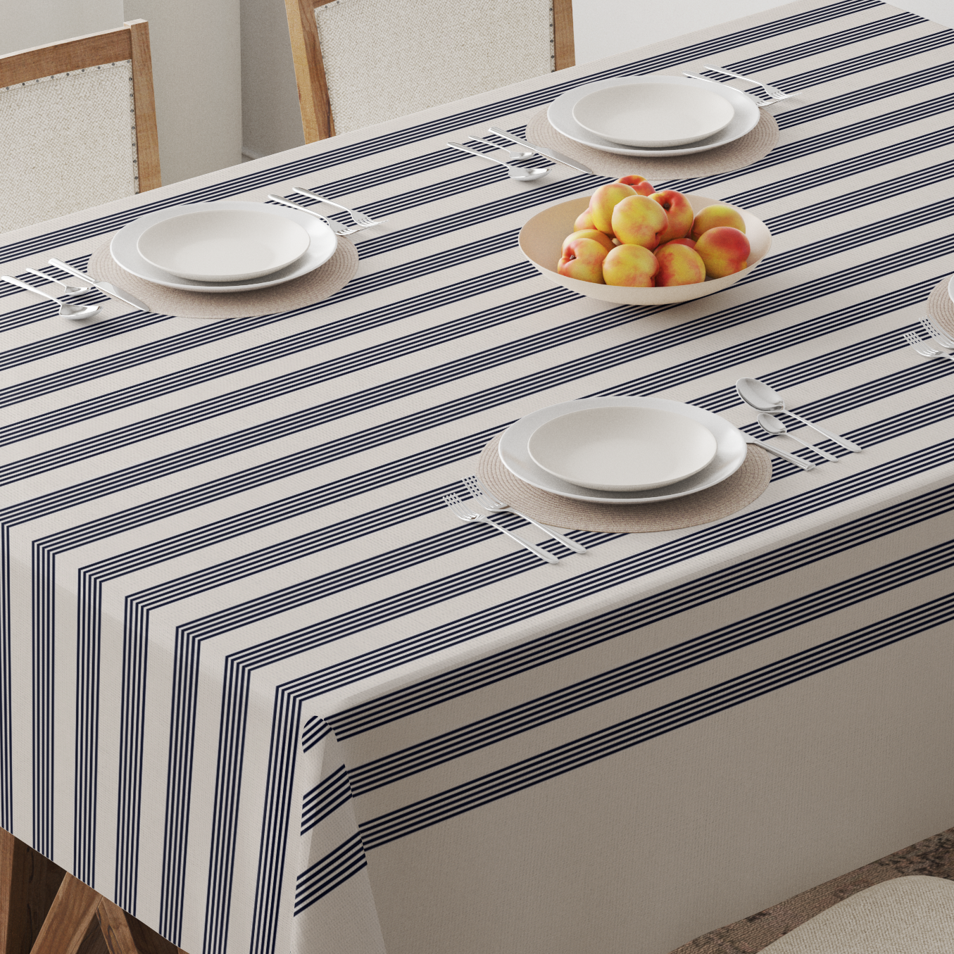 Retro Stripes Tablecloth