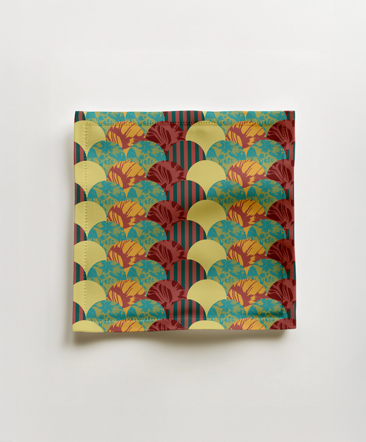 Quisqueya Hues Cocktail Napkin Lightweight Linen
