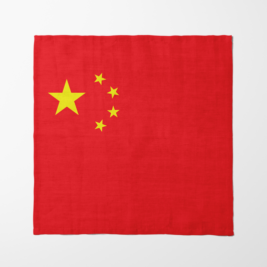 ONE Globe Napkin - Republic of China in Lightweight Linen