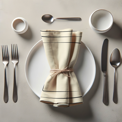 Off White Sea Salt Napkin